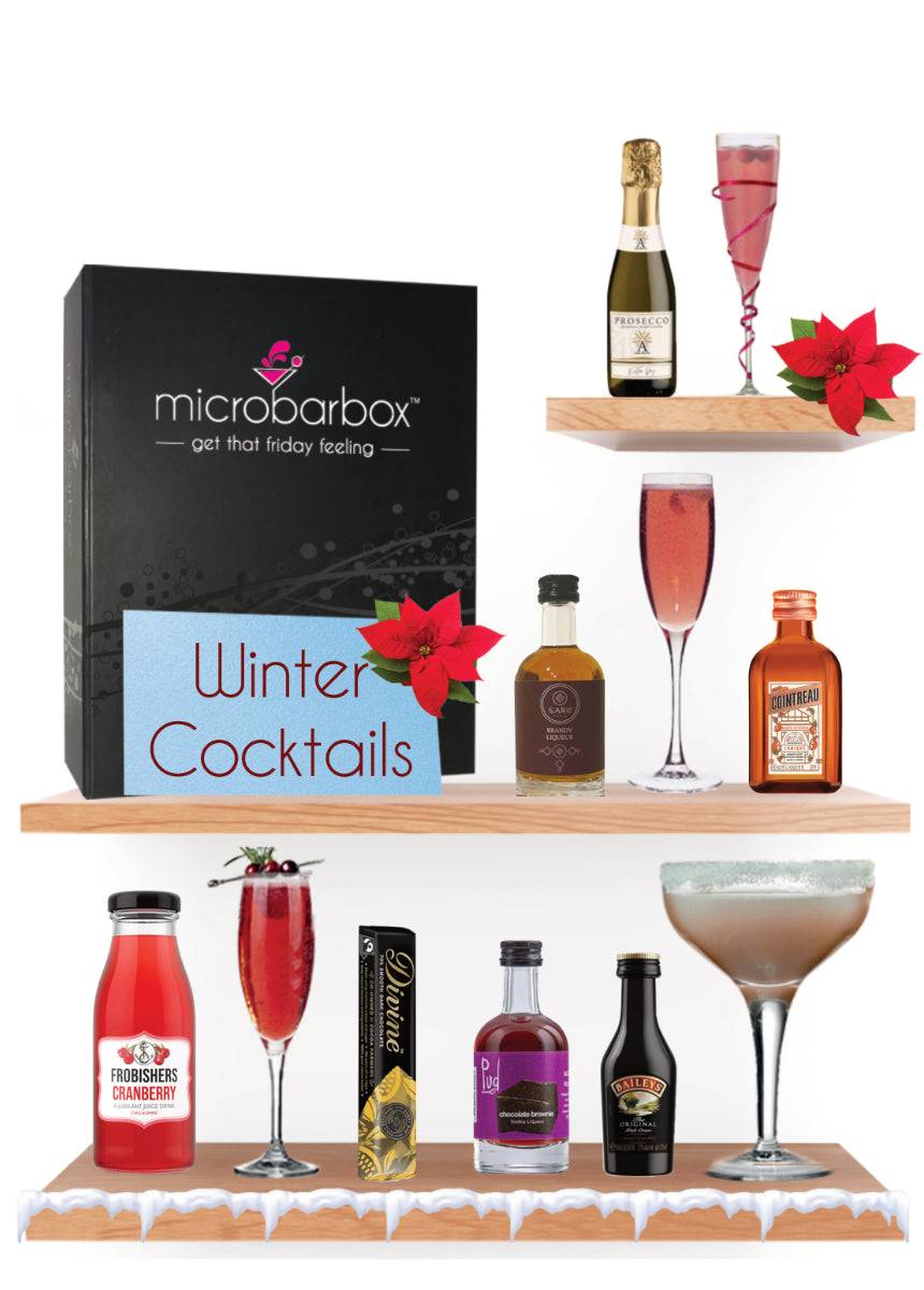 MicroBarBox Prosecco & Flavoured Liqueur Cocktail Gift Set In A Classic - View #7