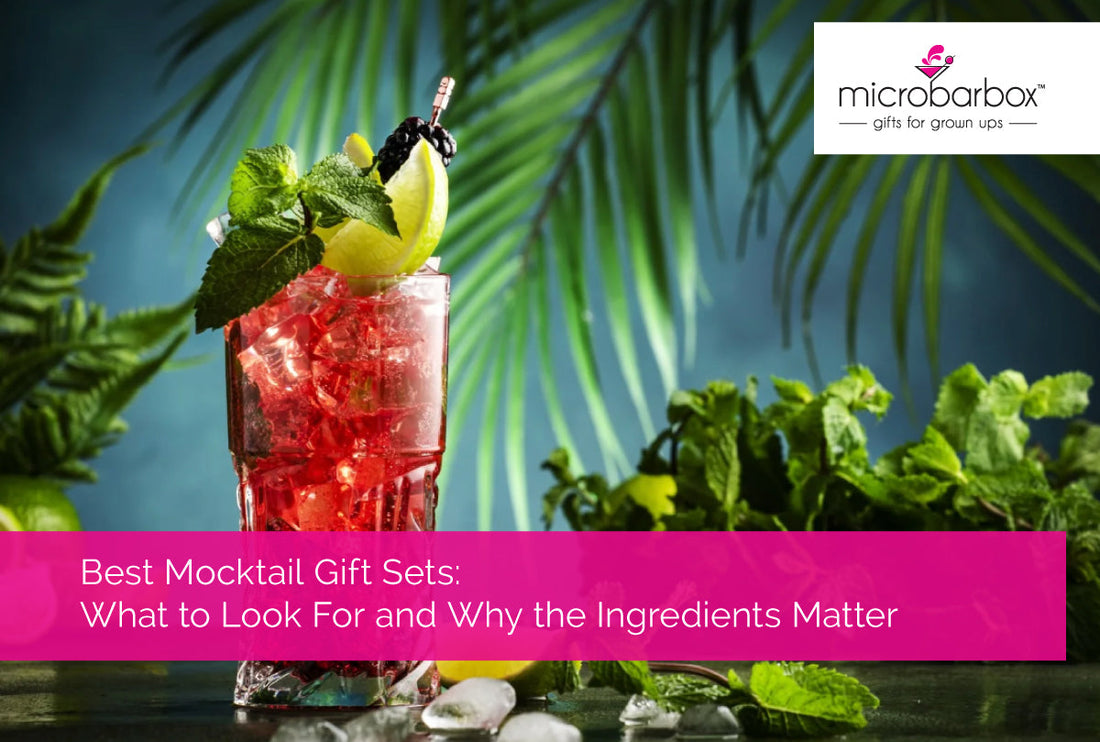 Best Mocktail Gift Sets: What to Look For and Why the Ingredients Matter