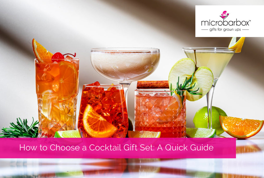 How to Choose a Cocktail Gift Set: A Quick Guide