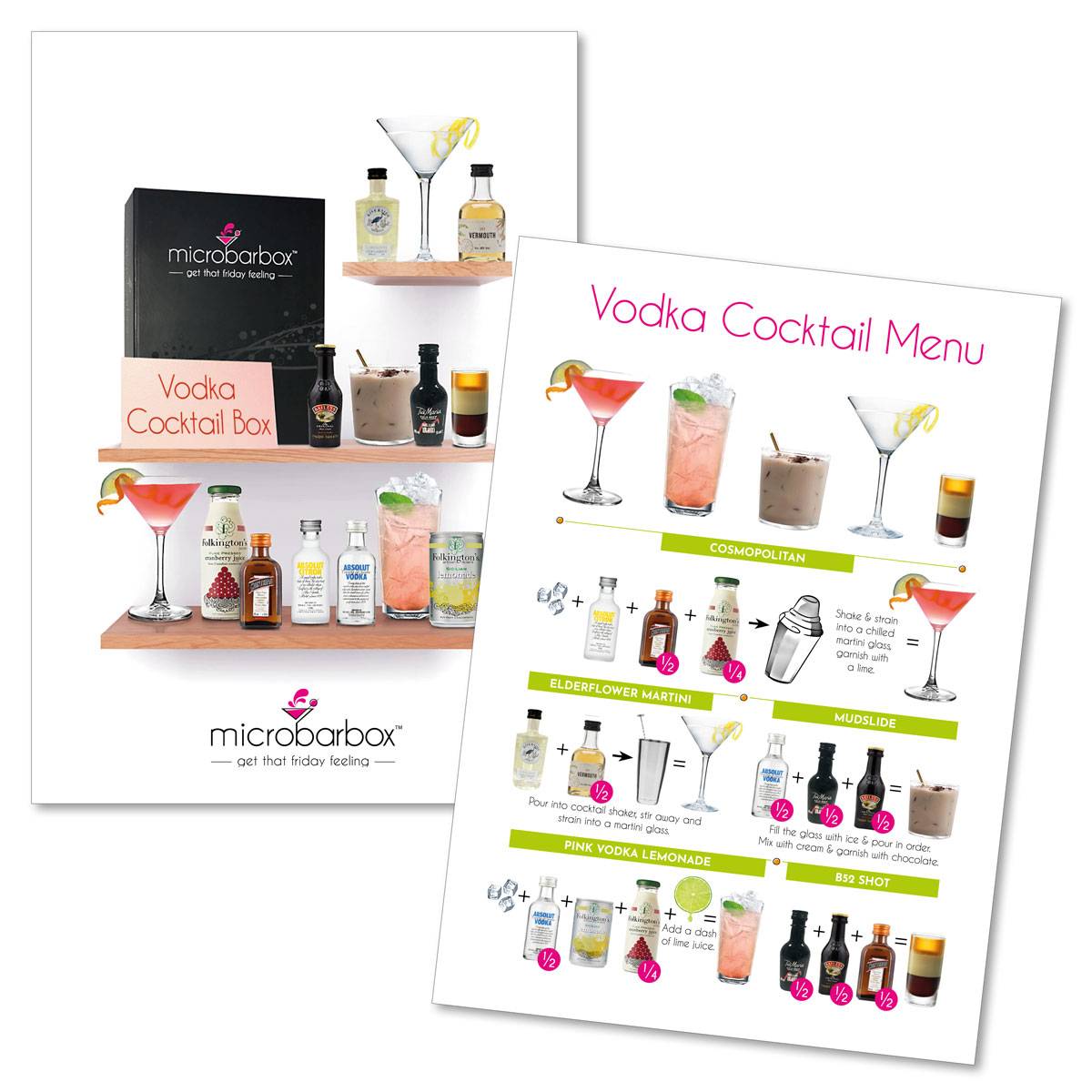 Good Luck Vodka Cocktail Gift Set Cocktail Gift Set