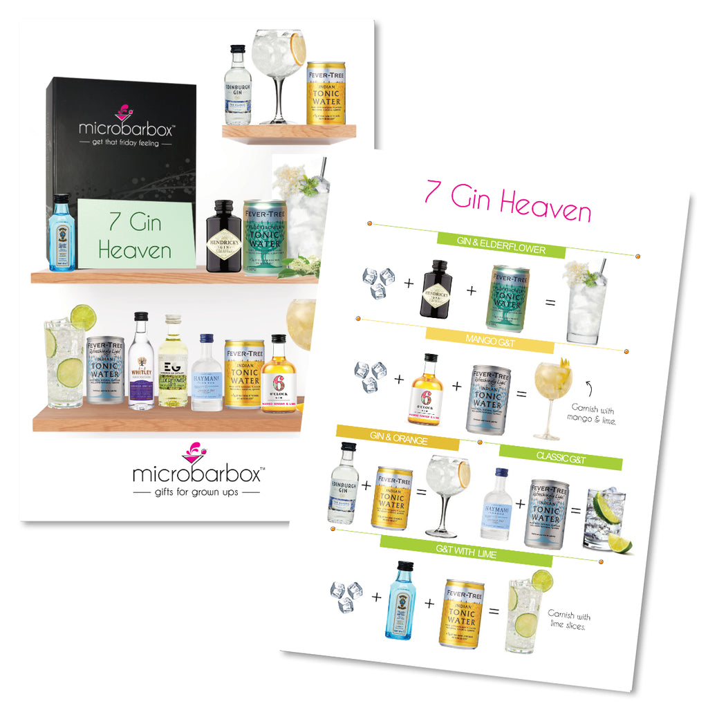 Wedding 7 Gin Heaven Gift Set Cocktail Gift Set