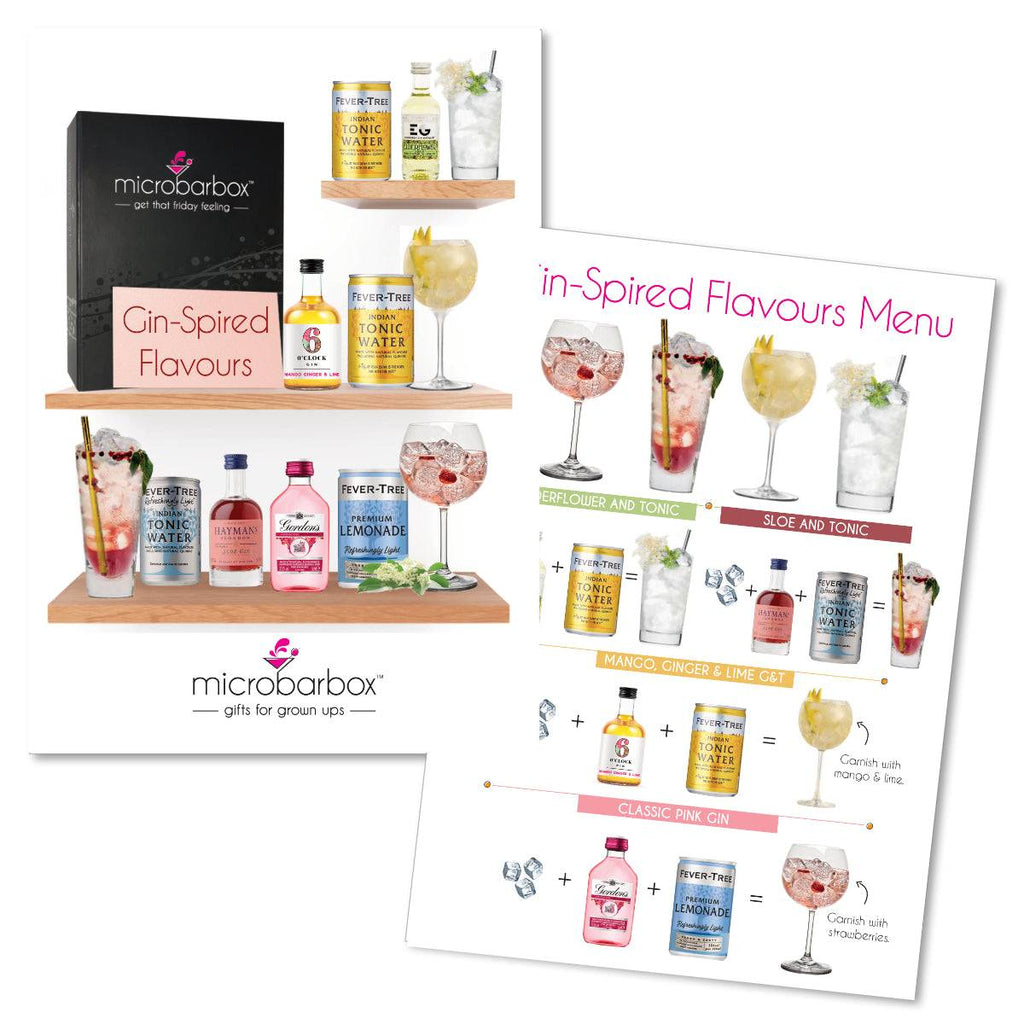 Gin-Spired Flavours Gift Set Cocktail Gift Set