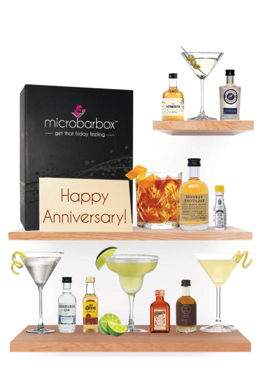 Anniversary Luxury Classic Cocktail Gift Set Liquor & Spirits