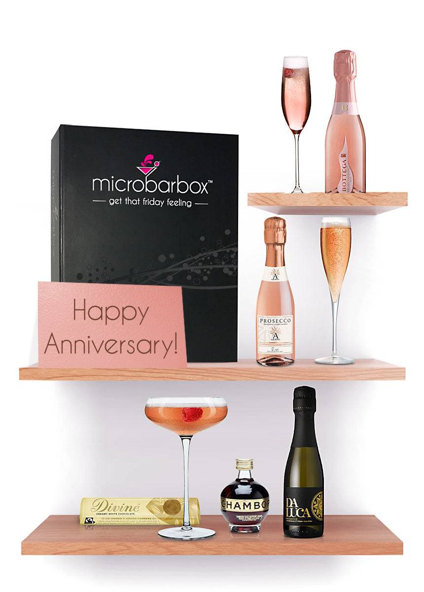 Anniversary Pink Prosecco Gift Set Wine Gift Set