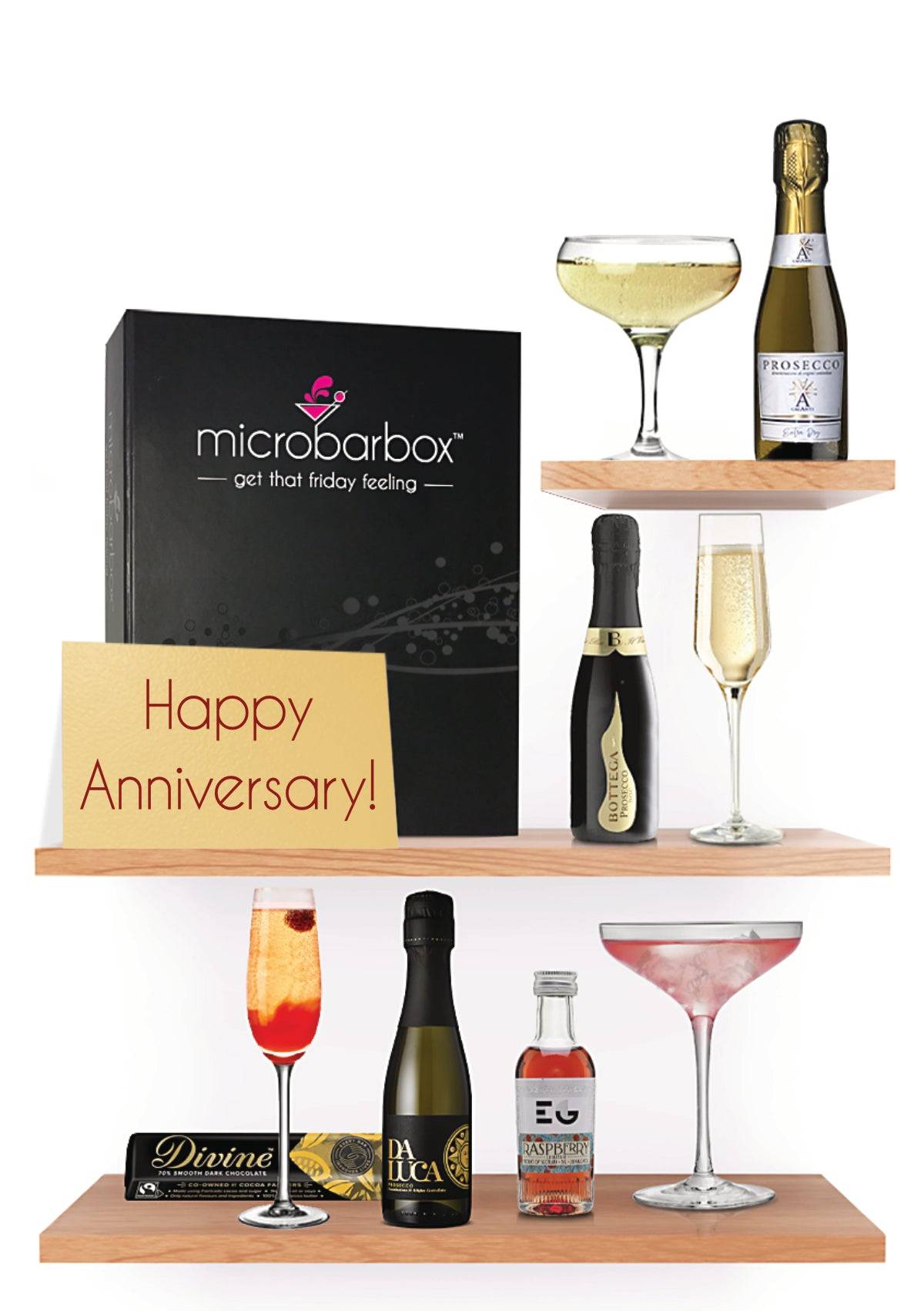 Anniversary Prosecco Gift Set Wine Gift Set
