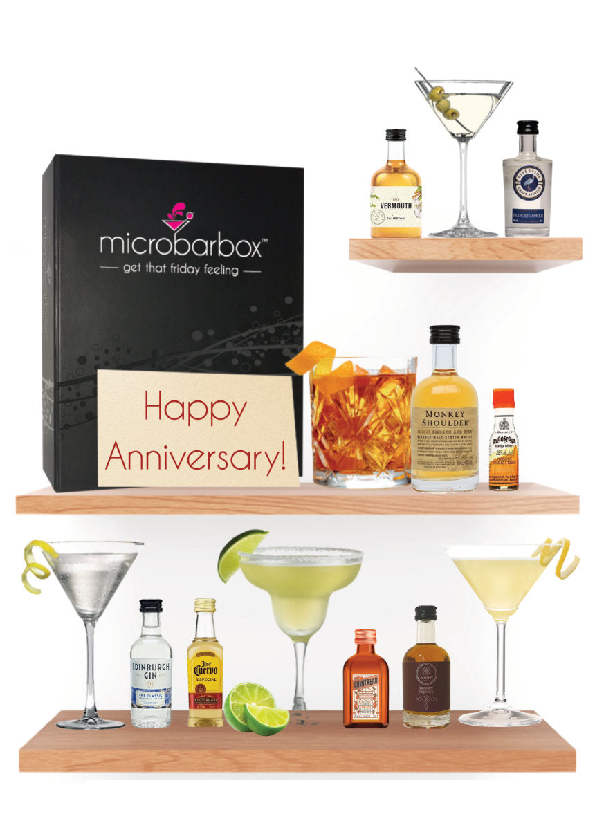 Anniversary Luxury Classic Cocktail Gift Set Liquor & Spirits