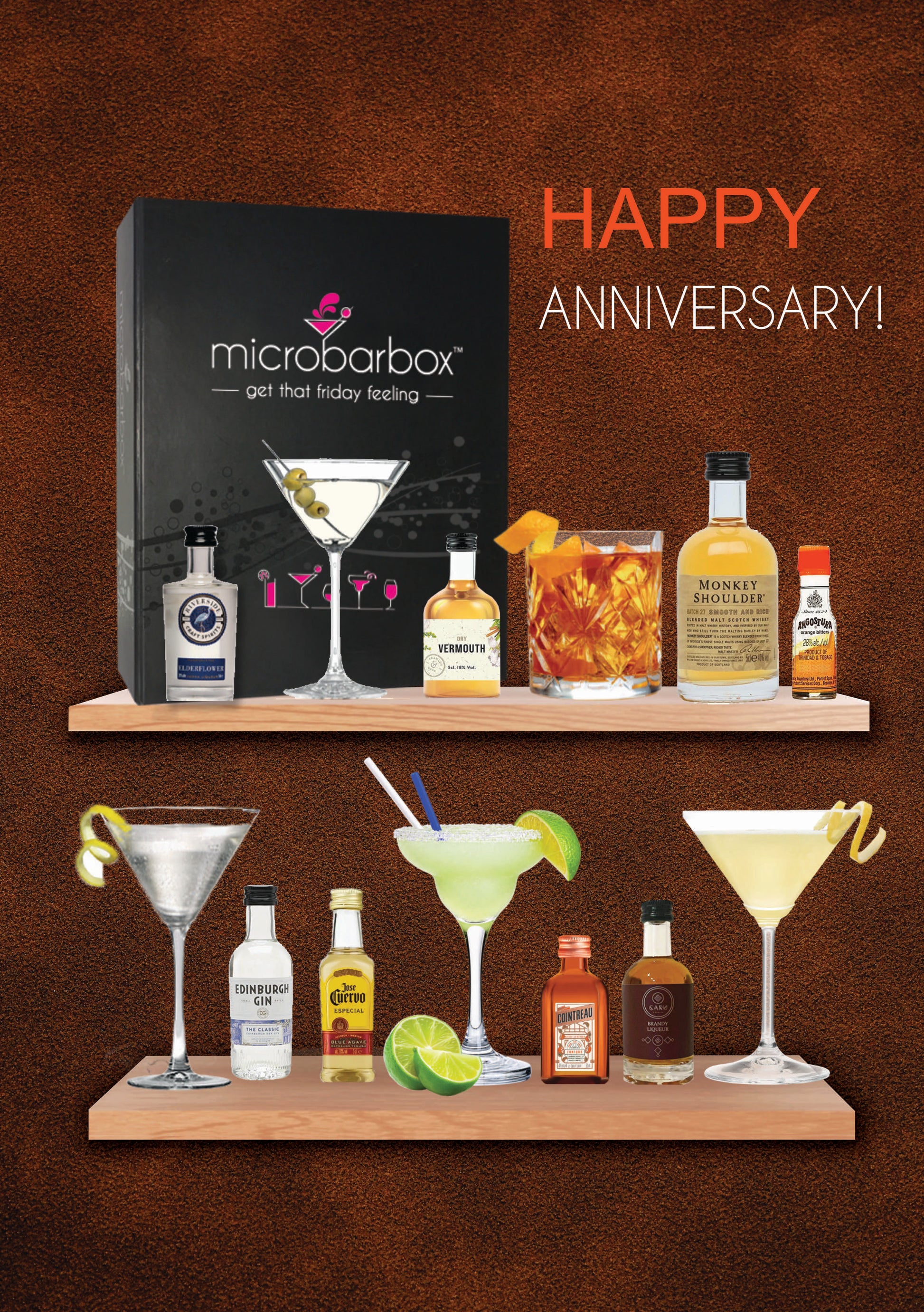 Anniversary Luxury Classic Cocktail Gift Set