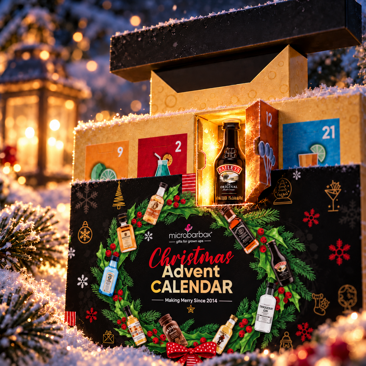 2026 Spirits & Liqueurs Advent Calendar - 24 Days (24 x 5cl)