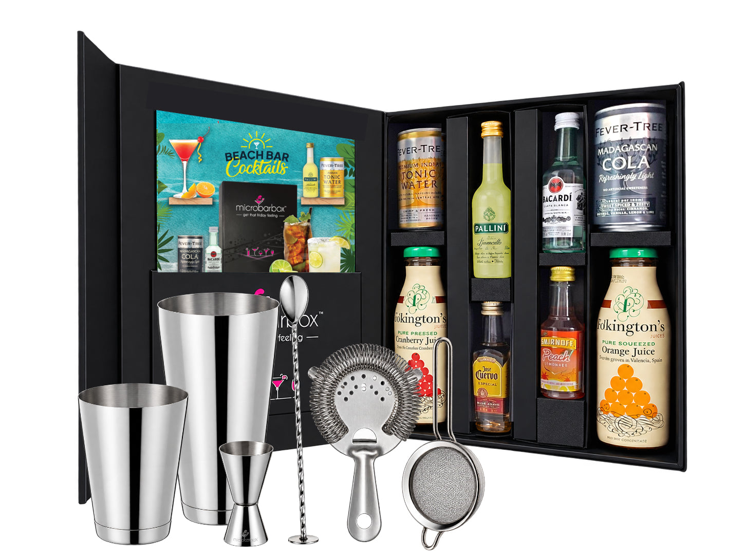 Beach Bar Cocktails Gift Set