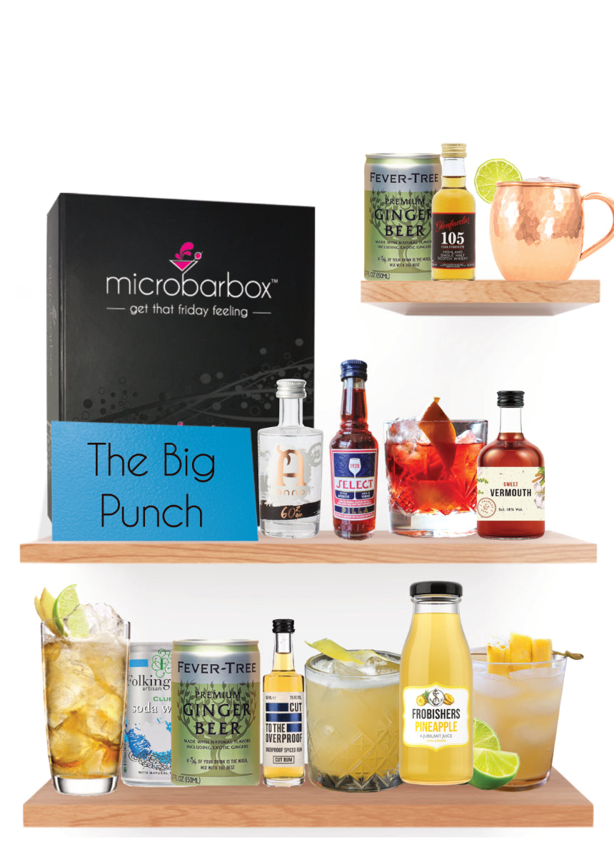 The Big Punch Overproof Cocktail Gift Set Cocktail Gift Set
