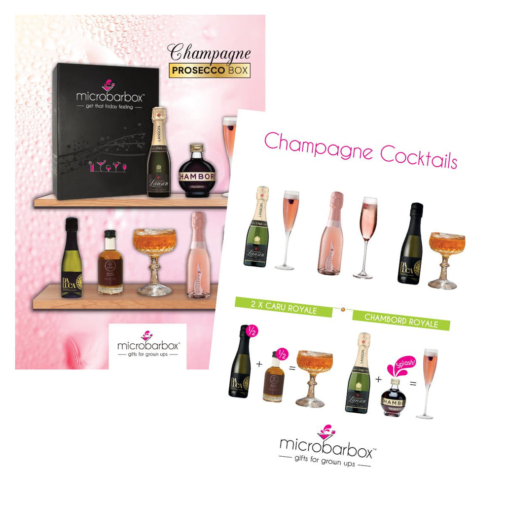 Champagne and Prosecco Gift Set Wine Gift Set
