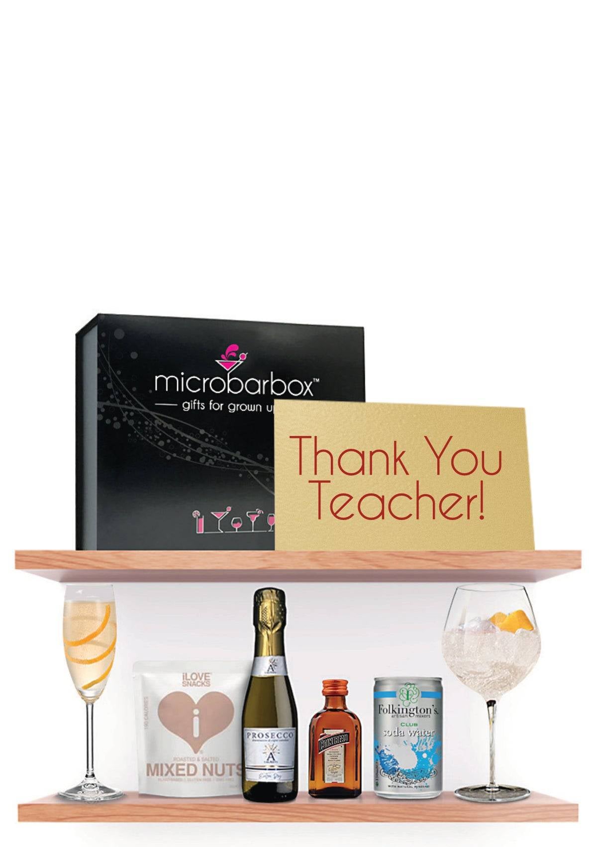 Teachers Classic Prosecco Gift Set Cocktail Gift Set