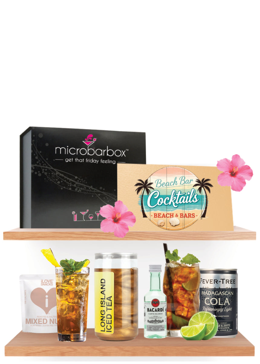 Classic Beach Bar Cocktails Gift Set Liquor & Spirits