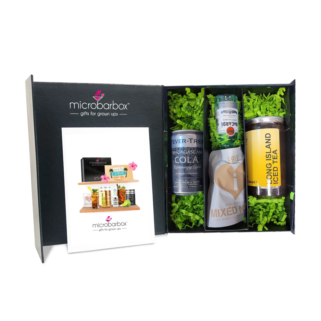 Classic Beach Bar Cocktails Gift Set Liquor & Spirits