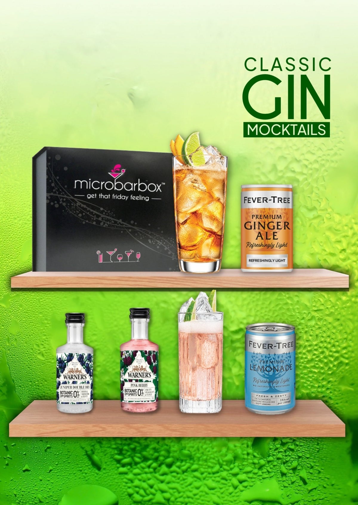 Classic Gin Mocktail Gift Set Mocktail Gift Set