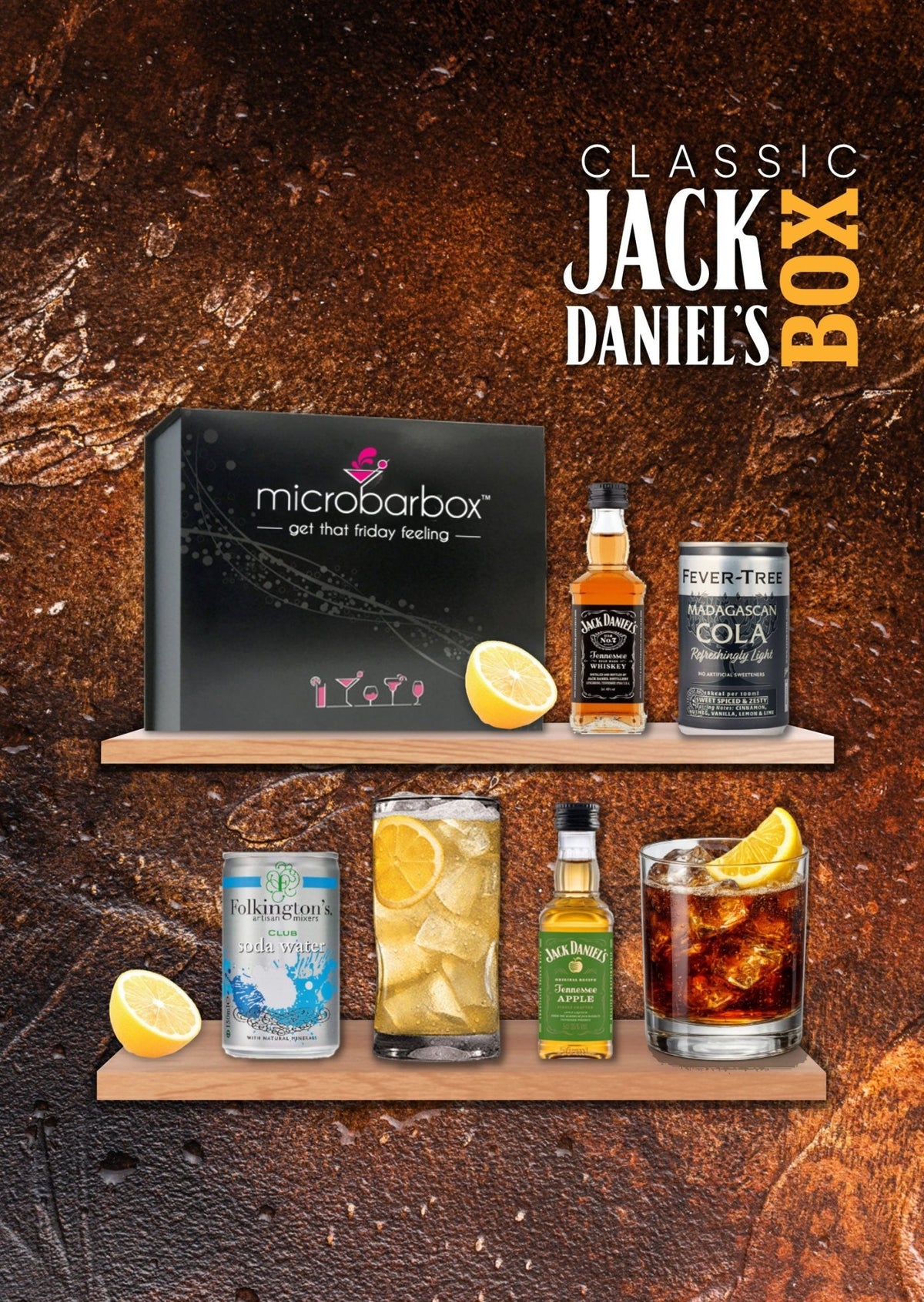 Classic Jack Daniels Gift Set Cocktail Gift Set