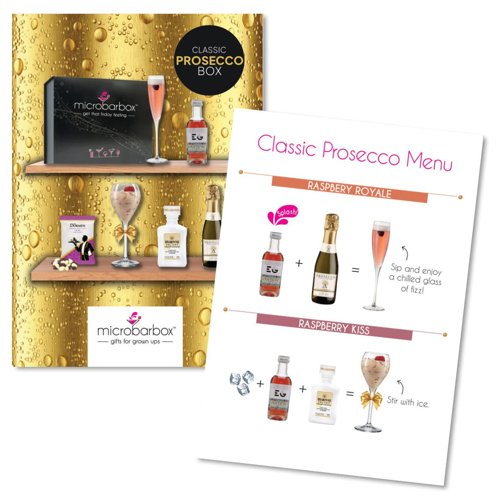 Teachers Classic Prosecco Gift Set Cocktail Gift Set