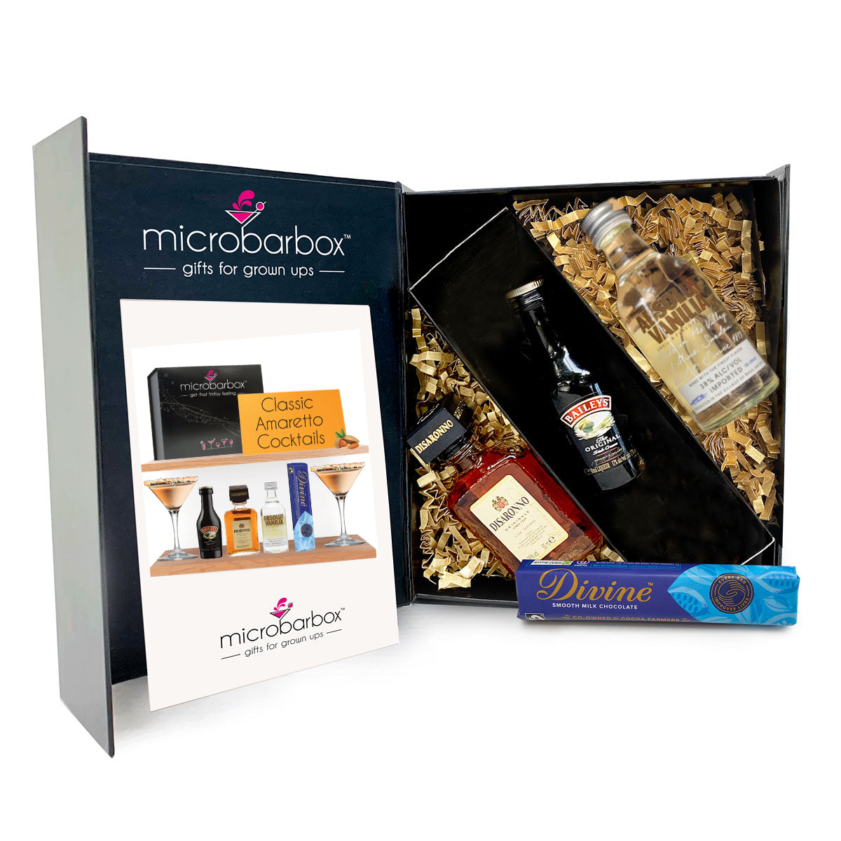 Classic Amaretto Cocktails Gift Set Liquor & Spirits
