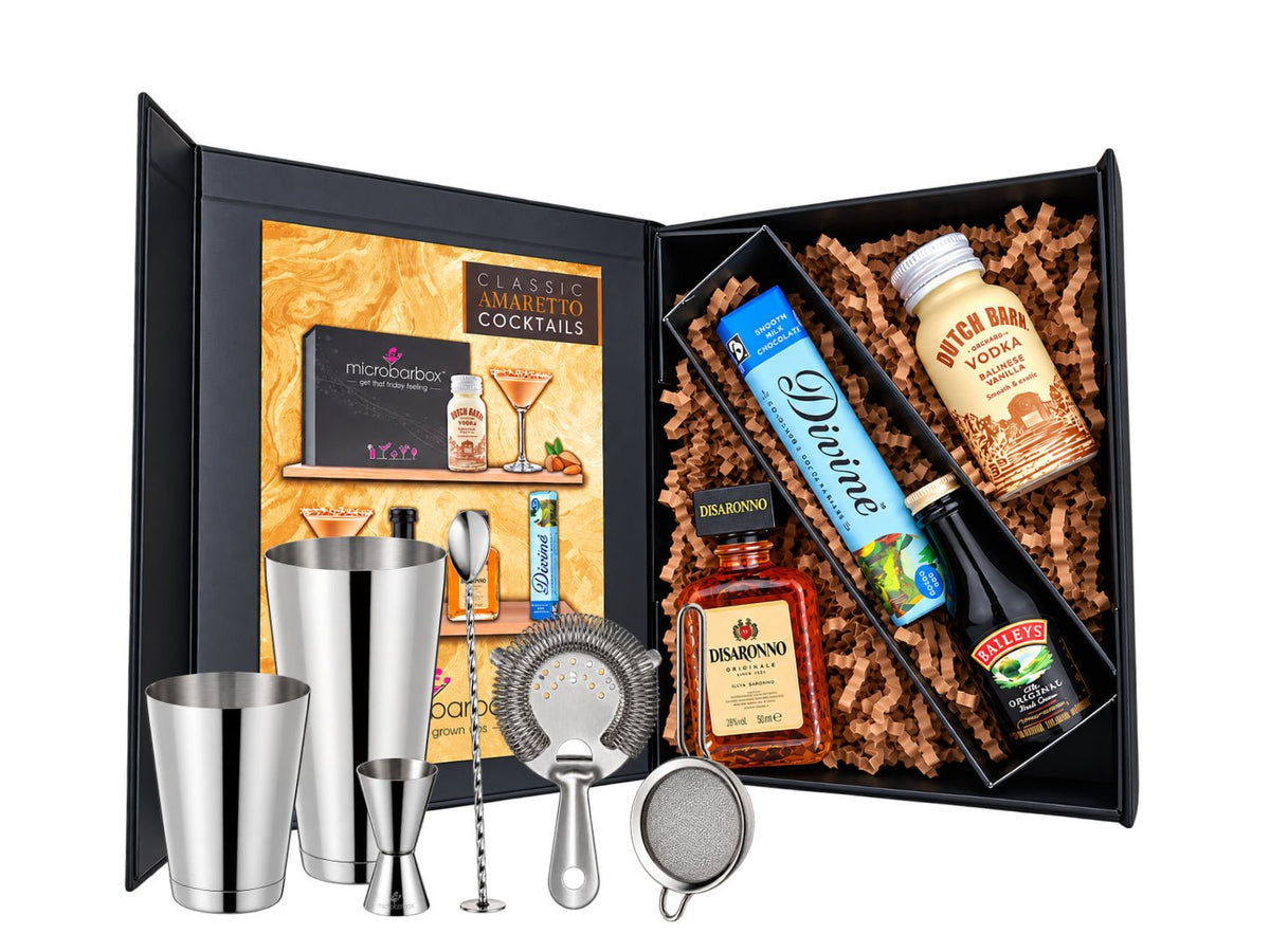 Classic Amaretto Cocktails Gift Set Liquor & Spirits