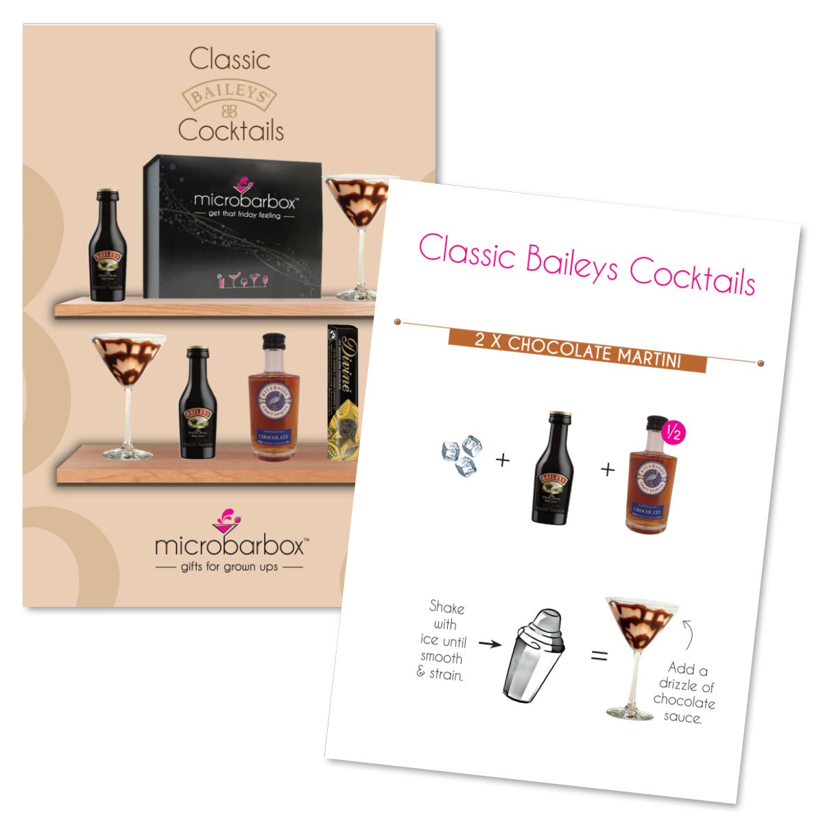 Classic Baileys Cocktail Gift Set Liquor & Spirits