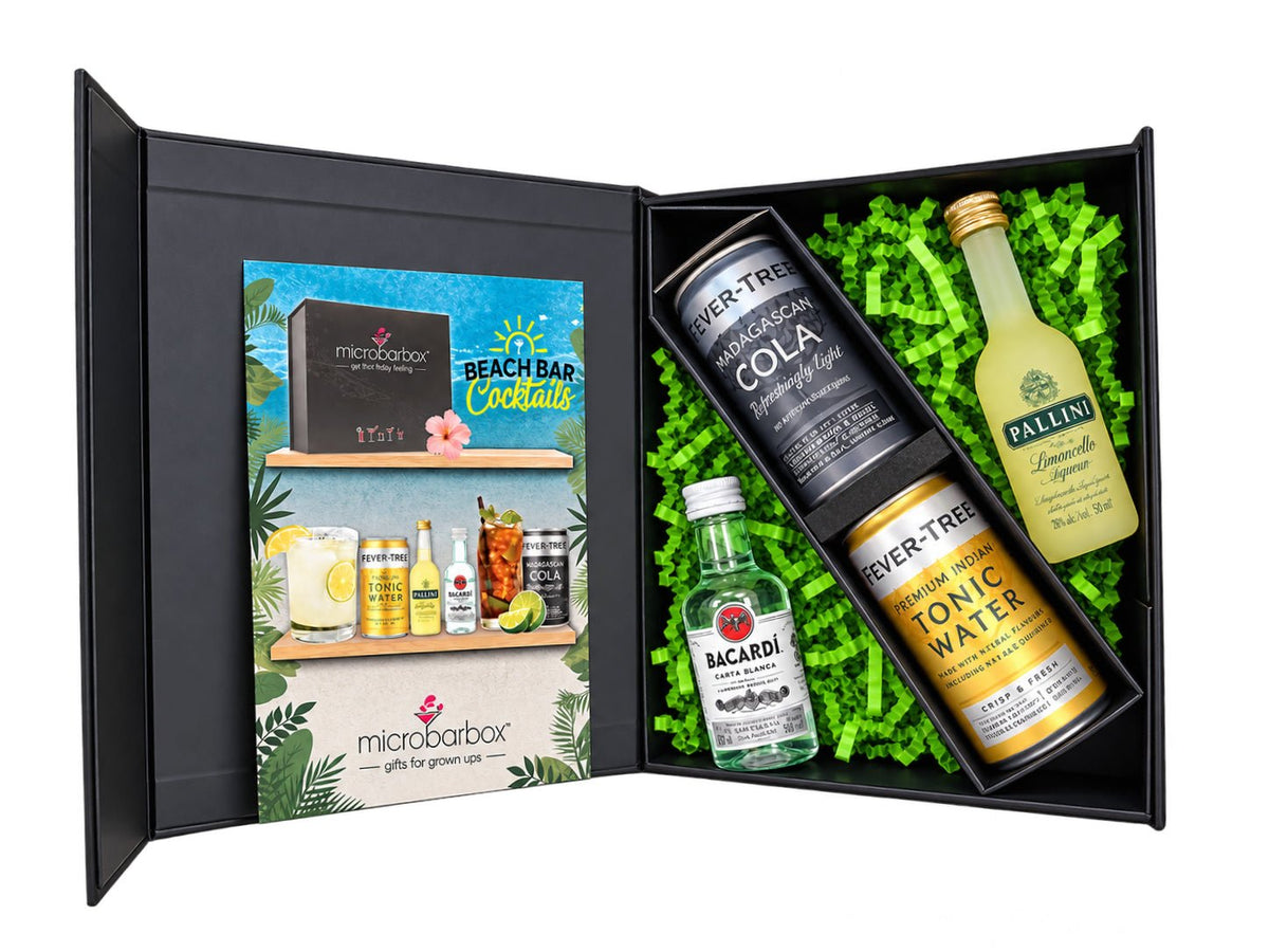 Classic Beach Bar Cocktails Gift Set Liquor & Spirits