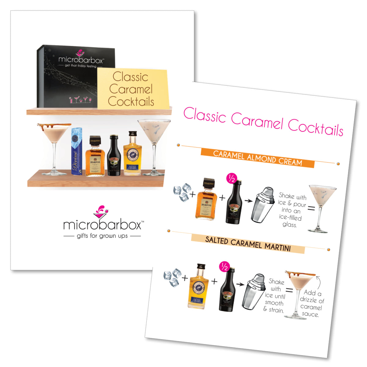 Classic Caramel Cocktail Gift Set Cocktail Gift Set