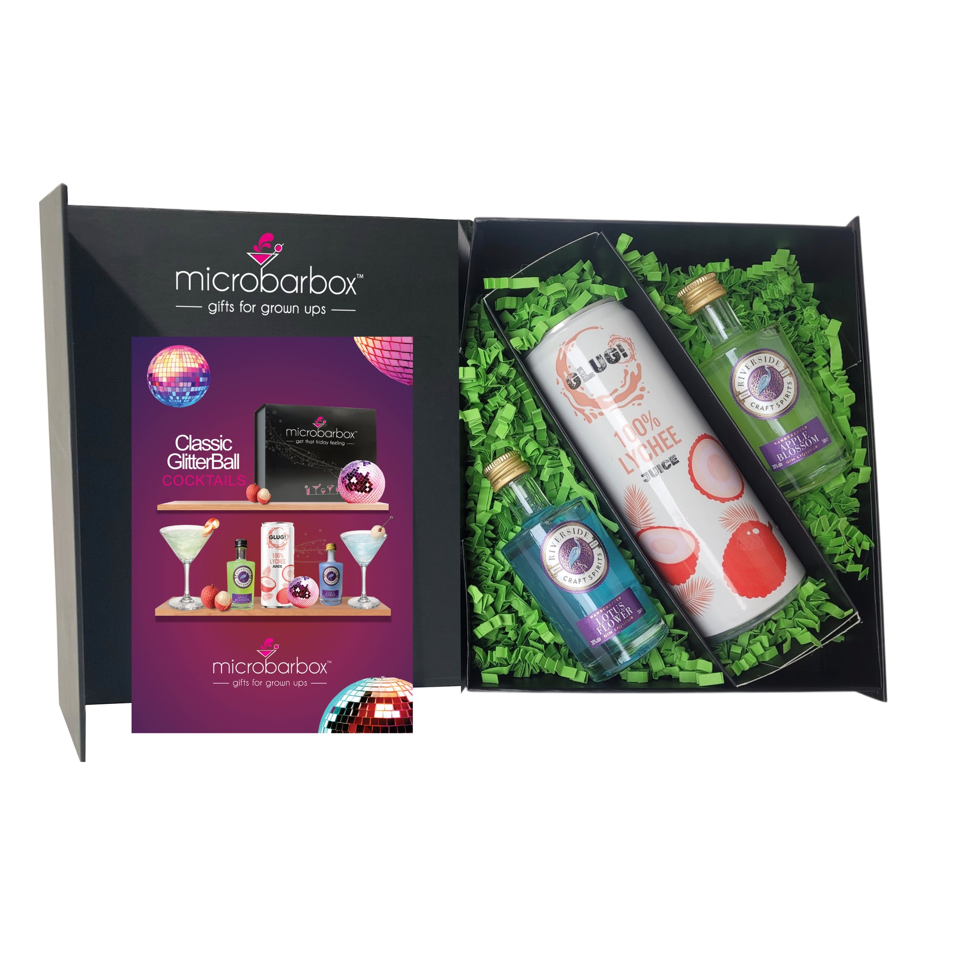 Classic Glitter Ball Cocktails Gift Set Cocktail Gift Set