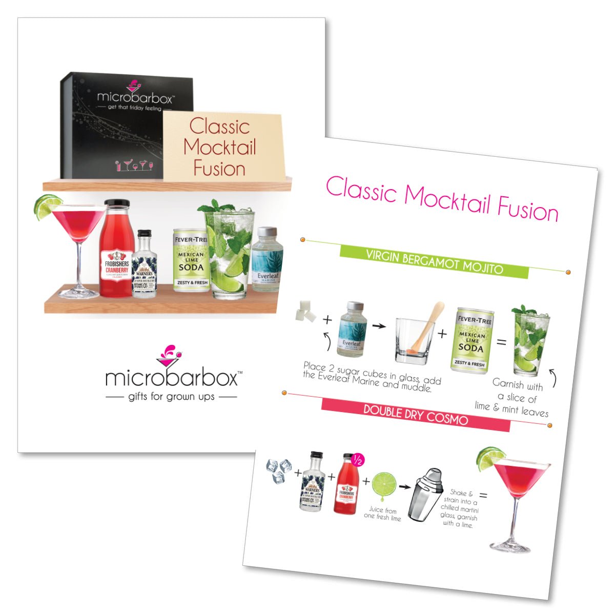Classic Mocktail Fusion Gift Set Mocktail Gift Set