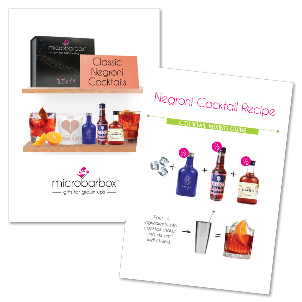 Classic Negroni Cocktail Gift Set Cocktail Gift Set