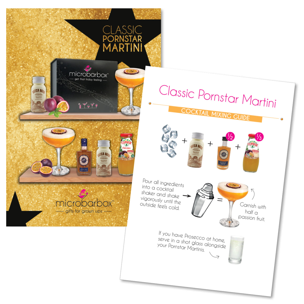 Classic Pornstar Martini Gift Set