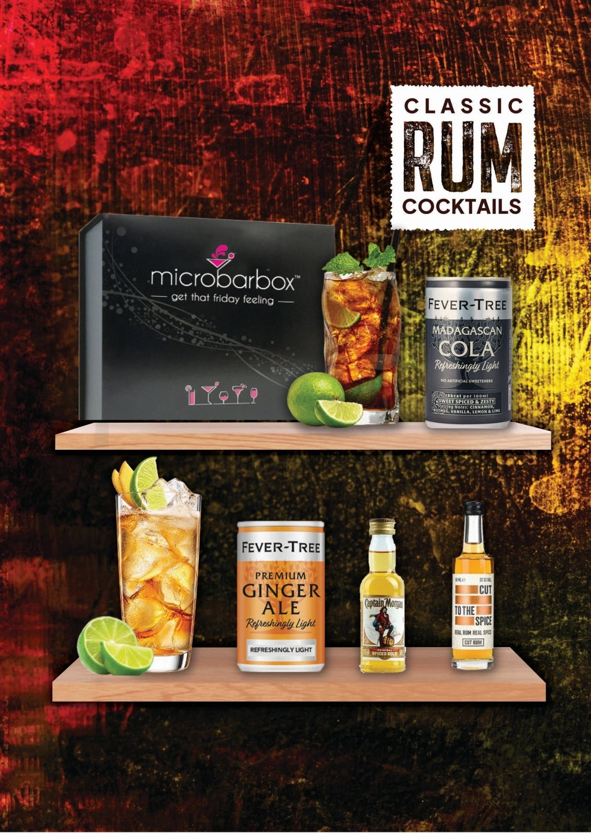 Classic Rum Cocktail Gift Set Cocktail Gift Set