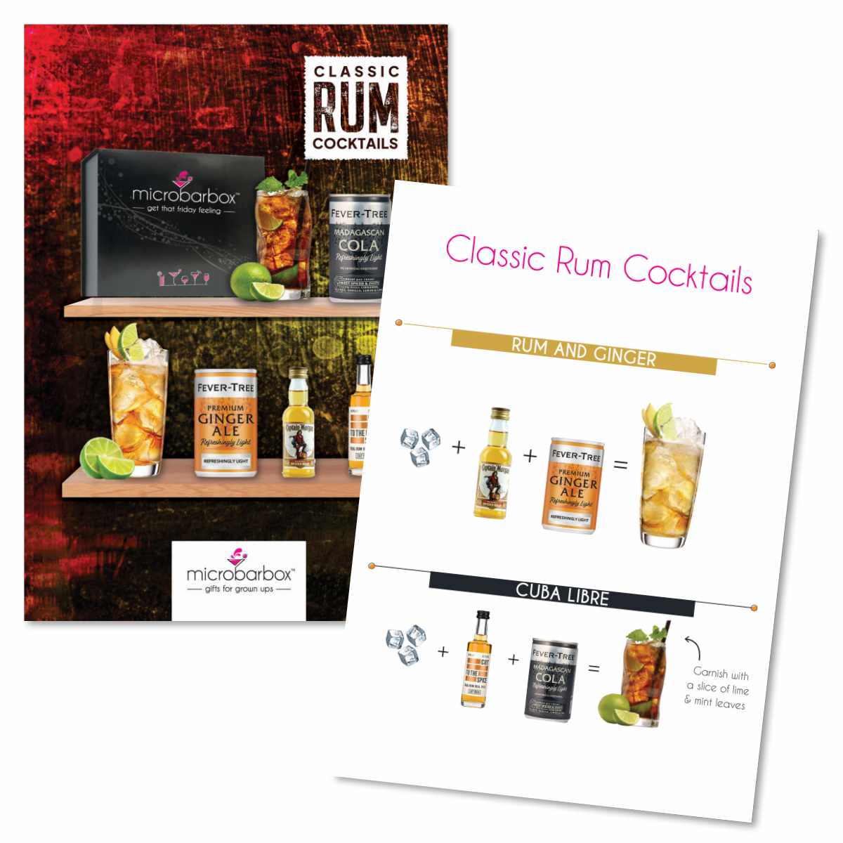 Classic Rum Cocktail Gift Set Cocktail Gift Set