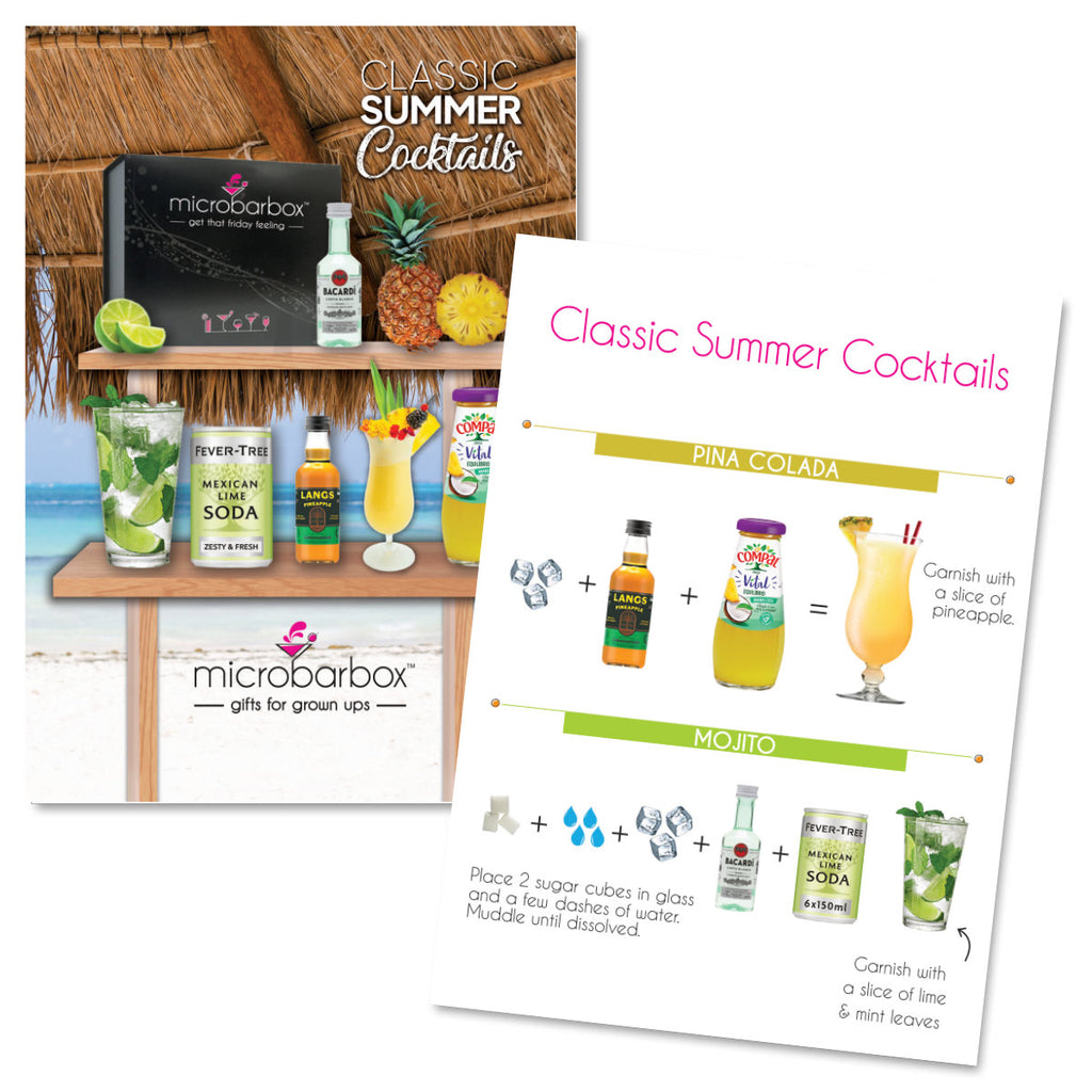 Teachers Classic Summer Cocktails Gift Set Cocktail Gift Set