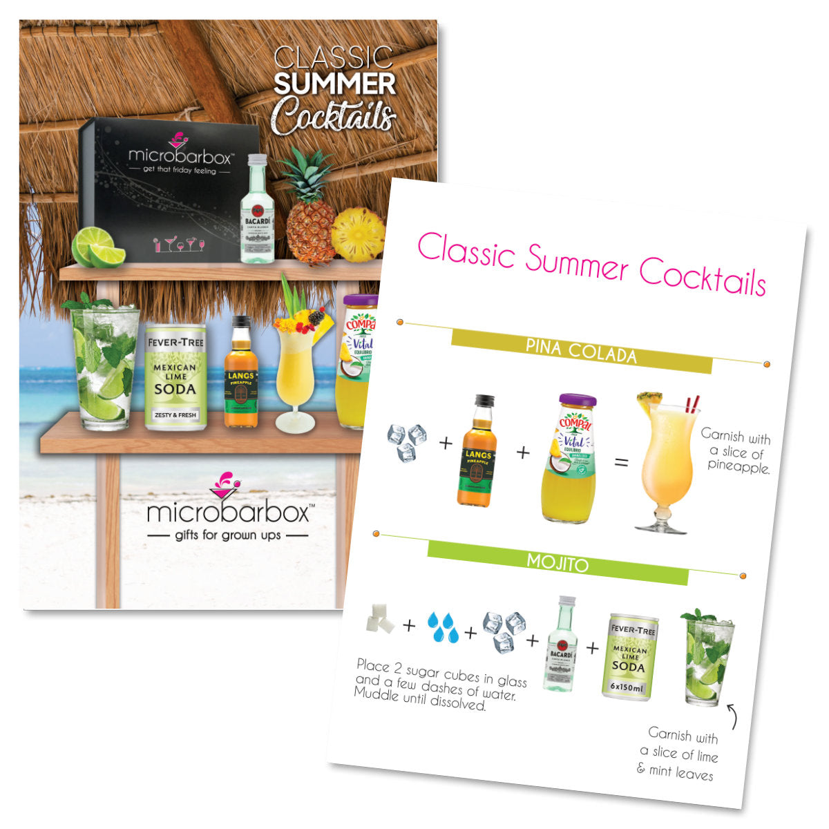 Classic Summer Cocktails Gift Set