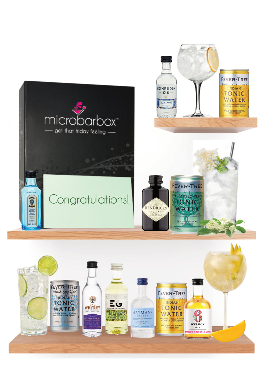 Wedding 7 Gin Heaven Gift Set Cocktail Gift Set