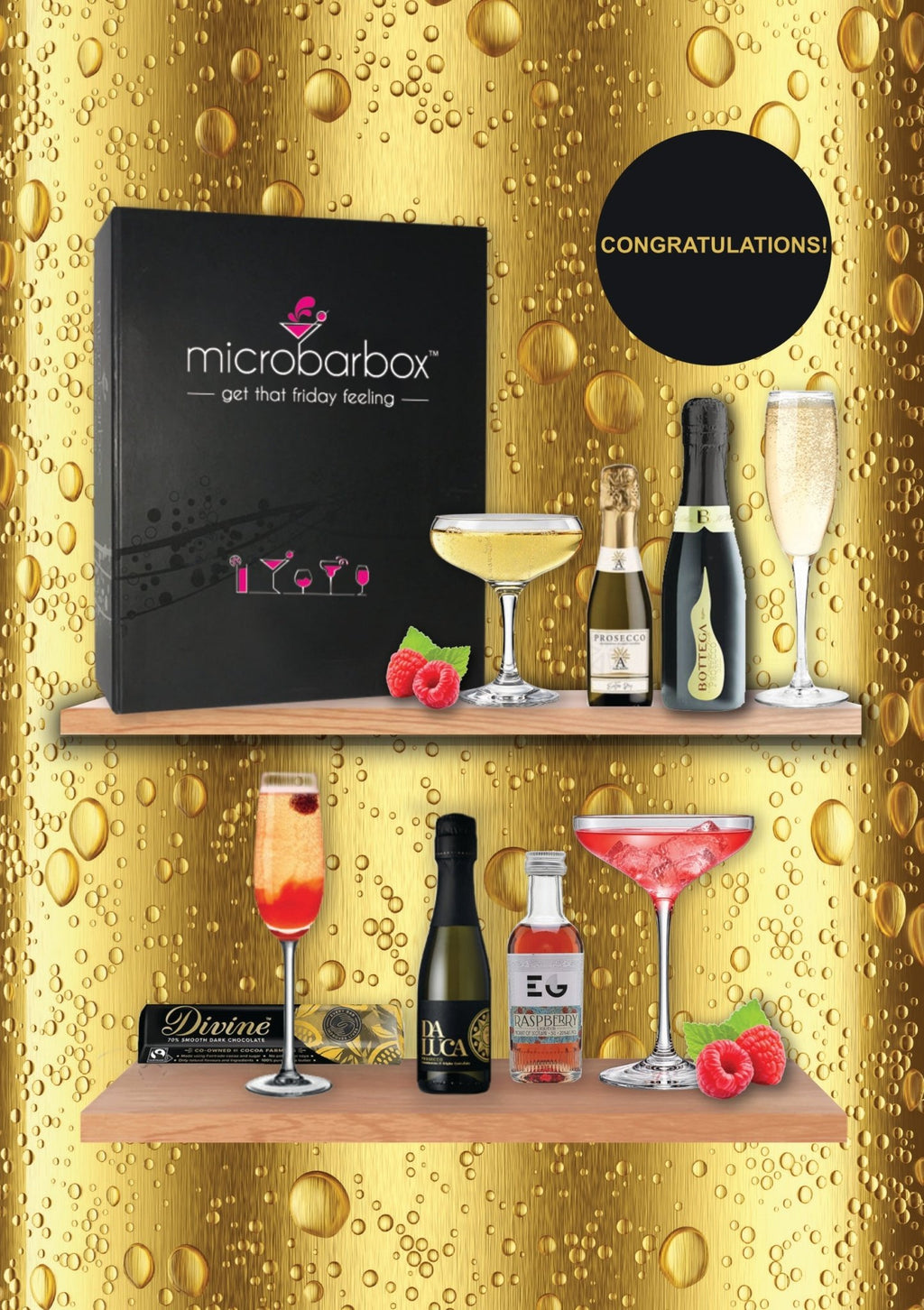 Wedding Prosecco Gift Set Wine Gift Set