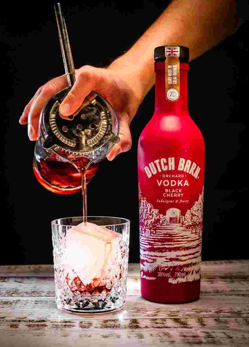 Dutch Barn Black Cherry Vodka 70cl Liquor & Spirits