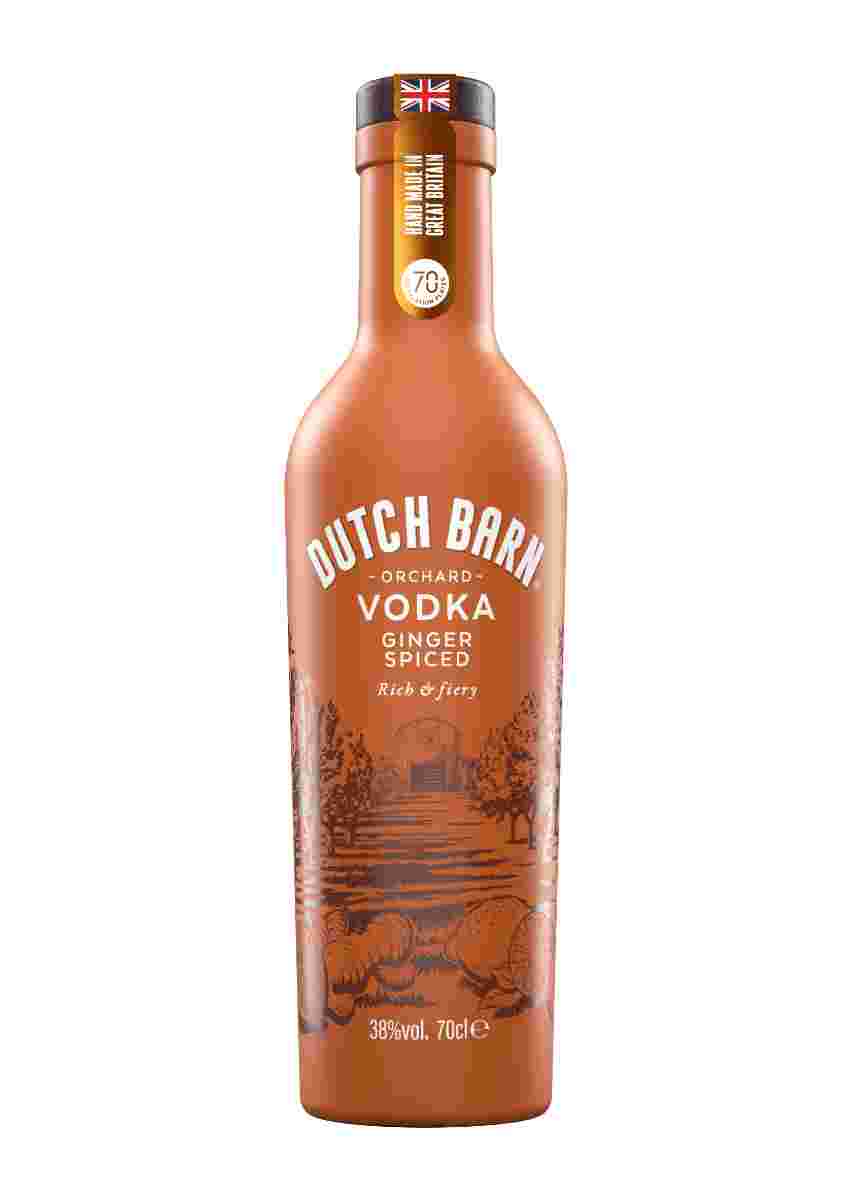 Dutch Barn Ginger Spiced Vodka 70cl Liquor & Spirits