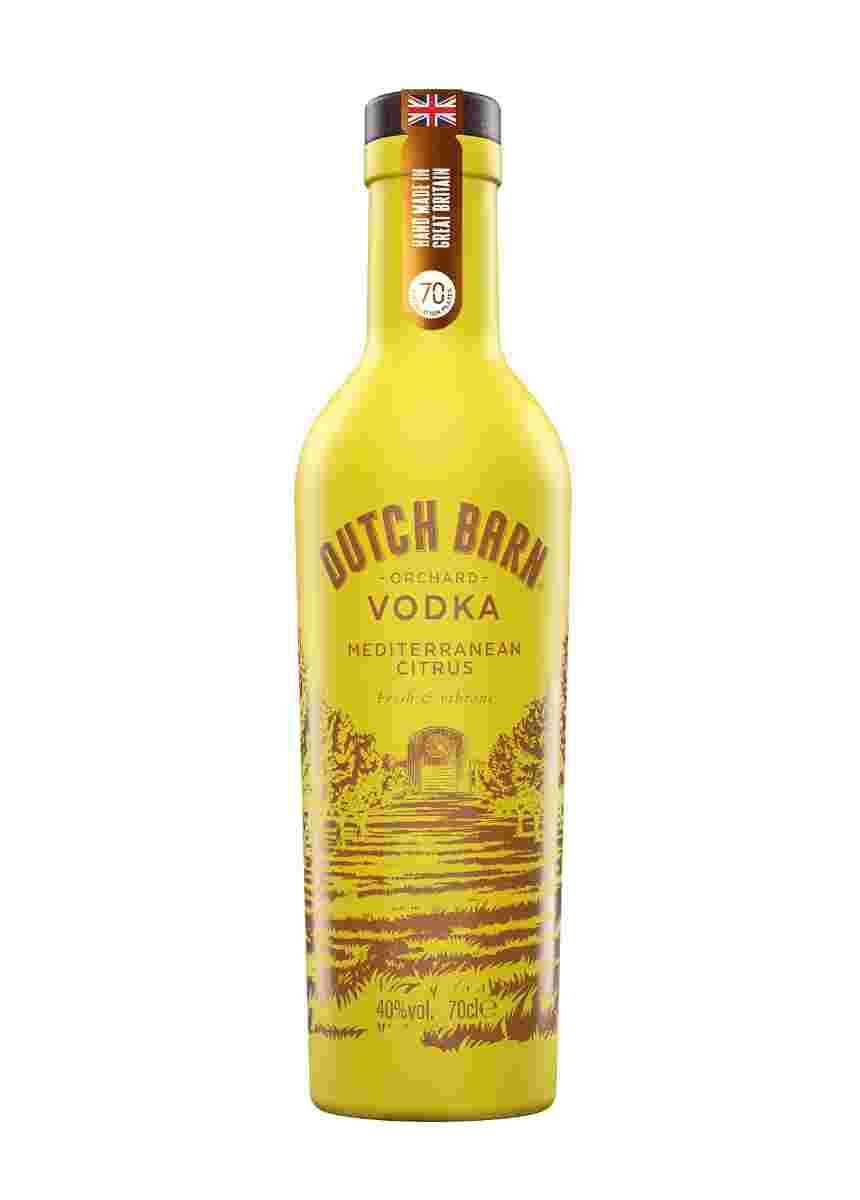 Dutch Barn Mediterranean Citrus Vodka 70cl Liquor & Spirits
