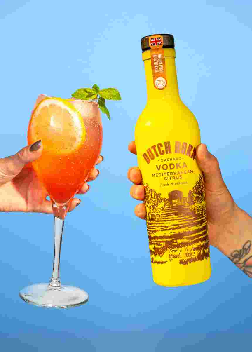 Dutch Barn Mediterranean Citrus Vodka 70cl Liquor & Spirits