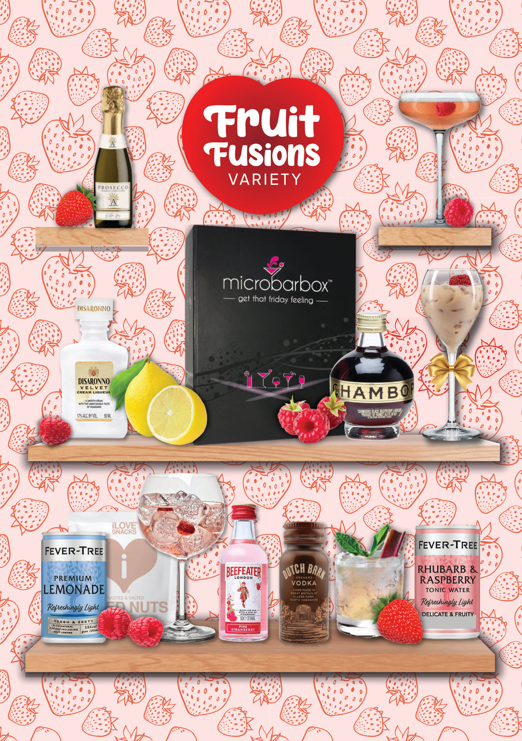 Fruit Fusion Variety Cocktail Gift Set Cocktail Gift Set