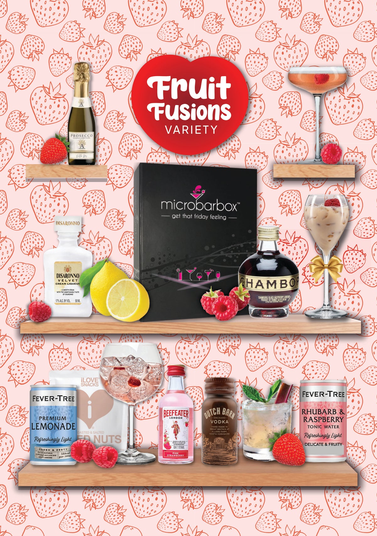 Fruit Fusion Variety Cocktail Gift Set