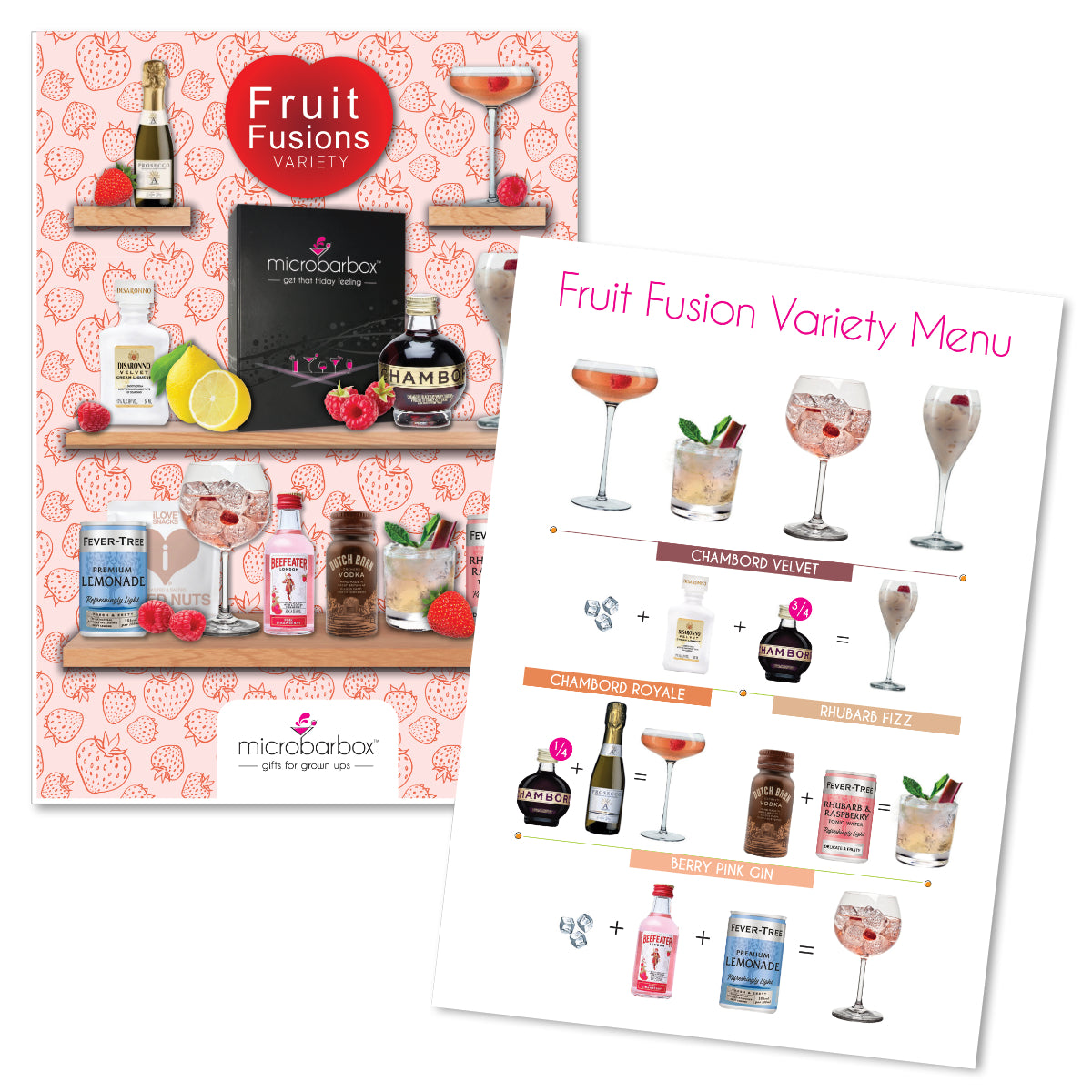 Fruit Fusion Variety Cocktail Gift Set Cocktail Gift Set