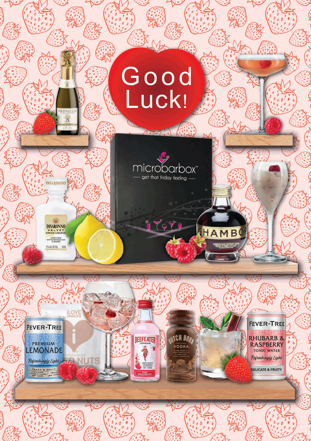 Good Luck Fruit Fusion Variety Cocktail Gift Set Cocktail Gift Set