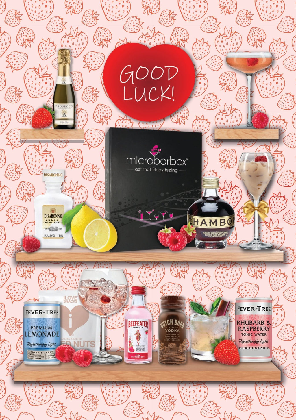 Good Luck Fruit Fusion Variety Cocktail Gift Set Cocktail Gift Set