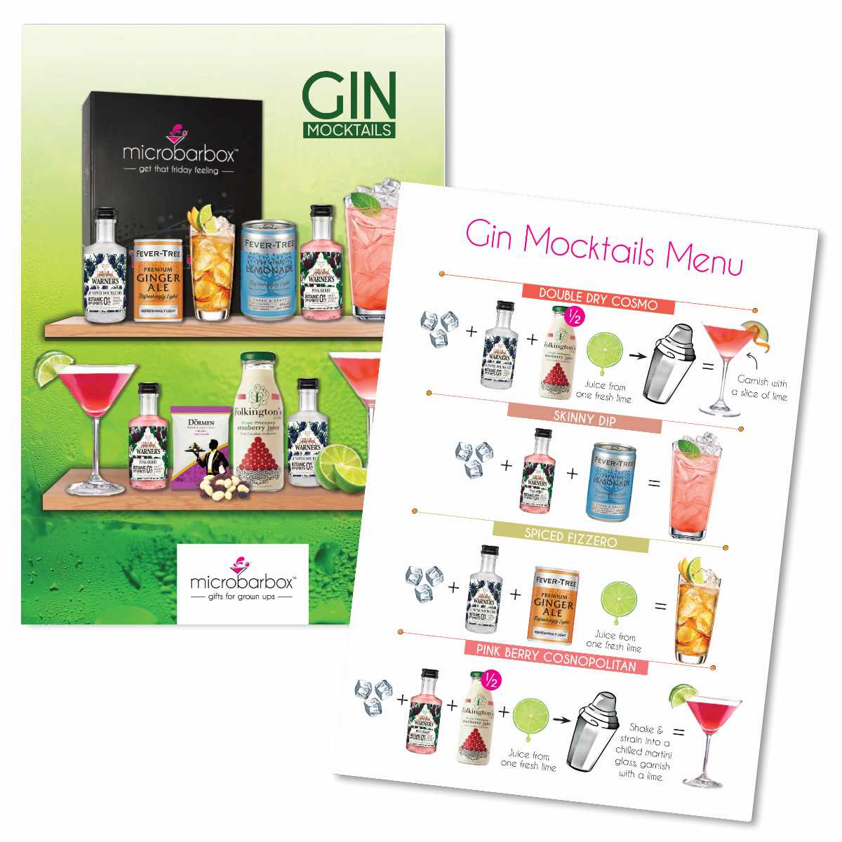Gin Mocktail Gift Set Mocktail Gift Set