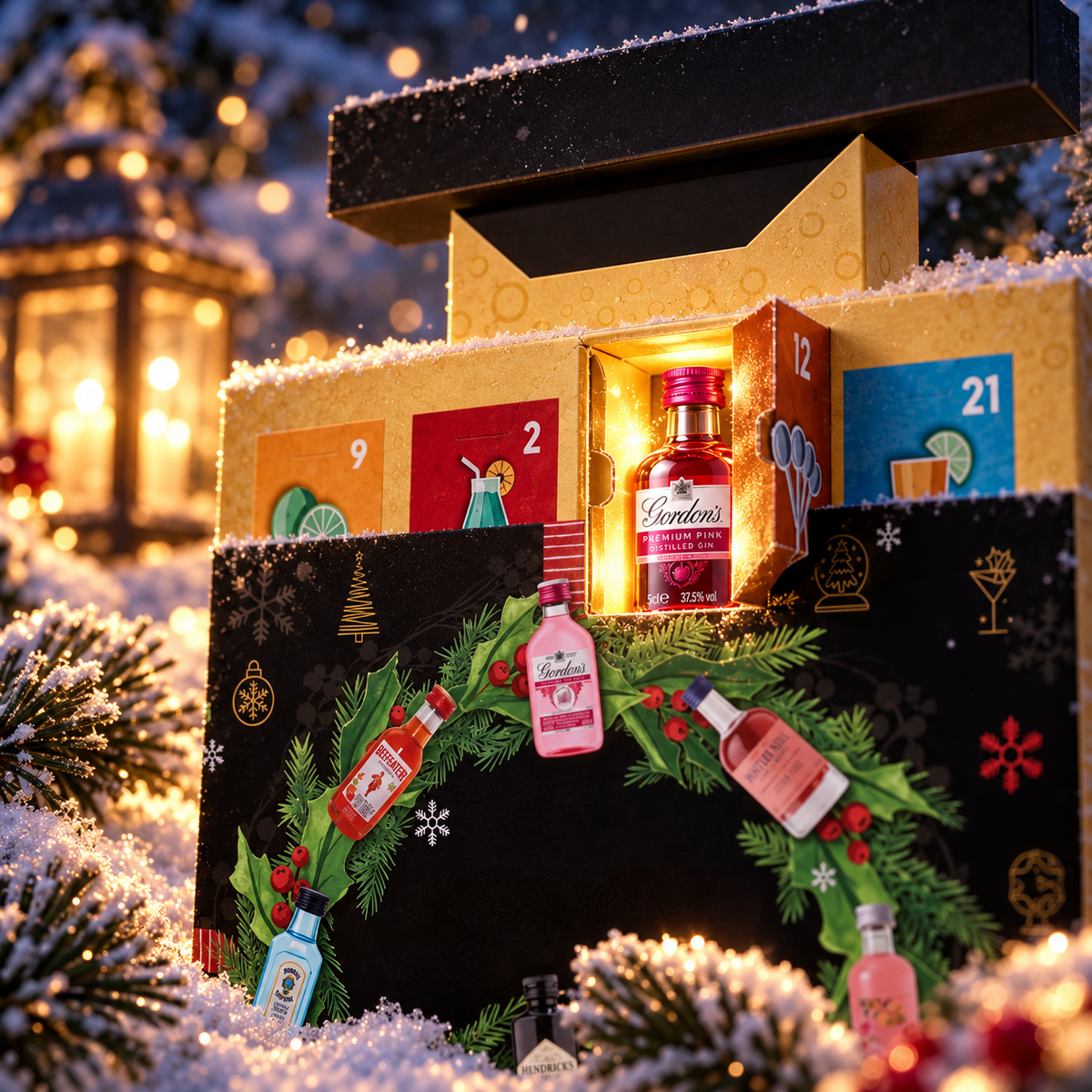 2026 Gin & Snack Advent Calendar - 24 Days