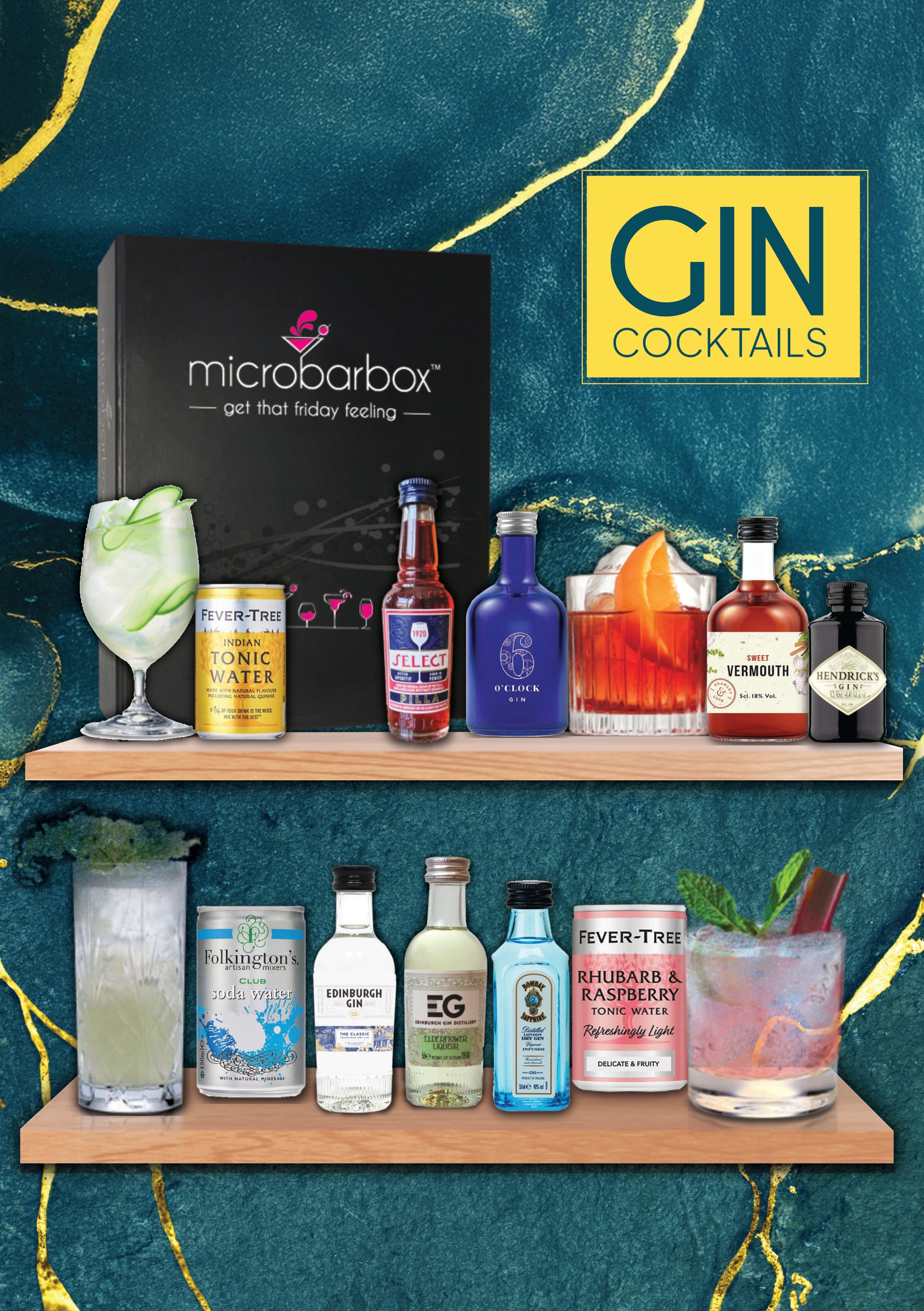 Gin Cocktail Gift Set