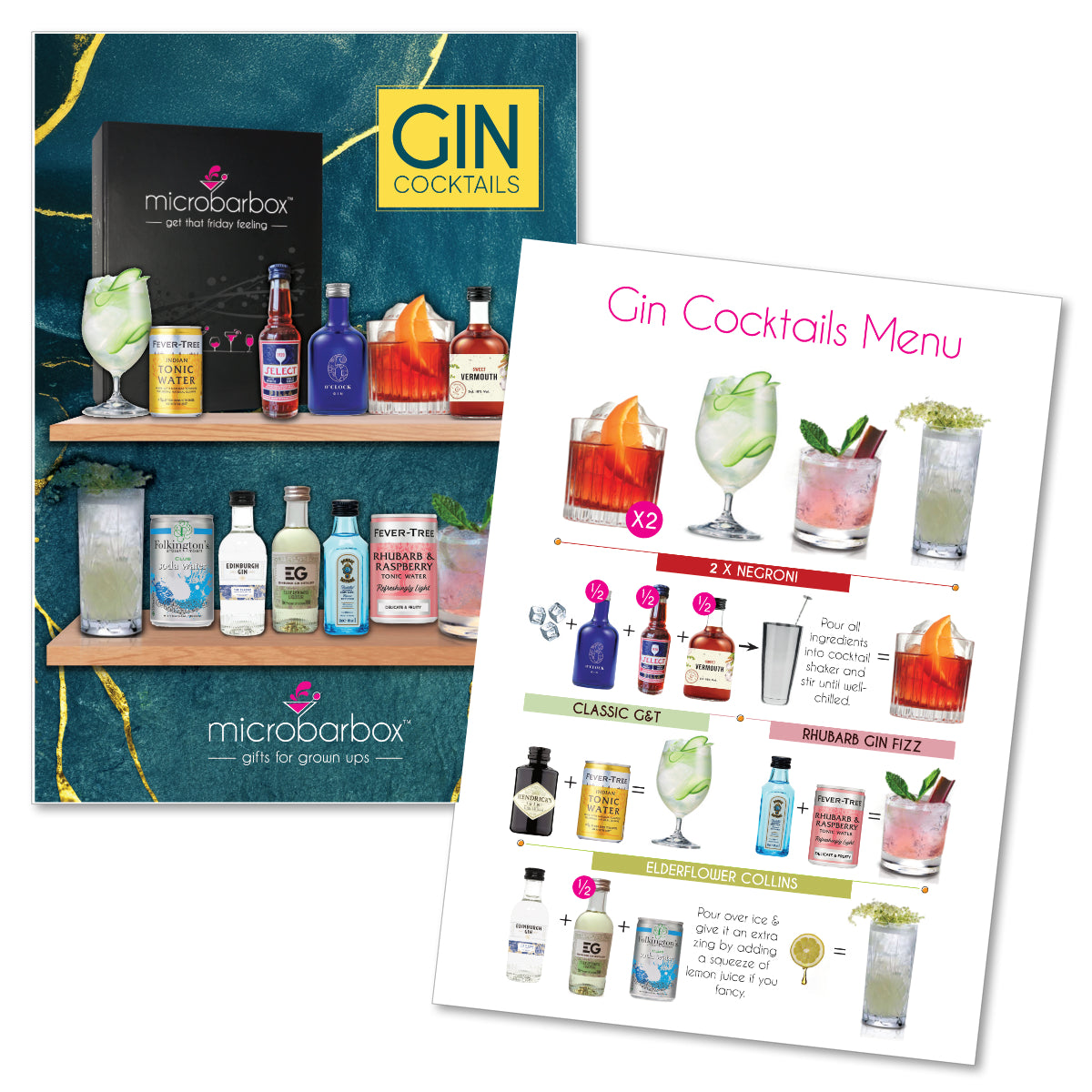 Happy Easter Gin Cocktail Gift Set
