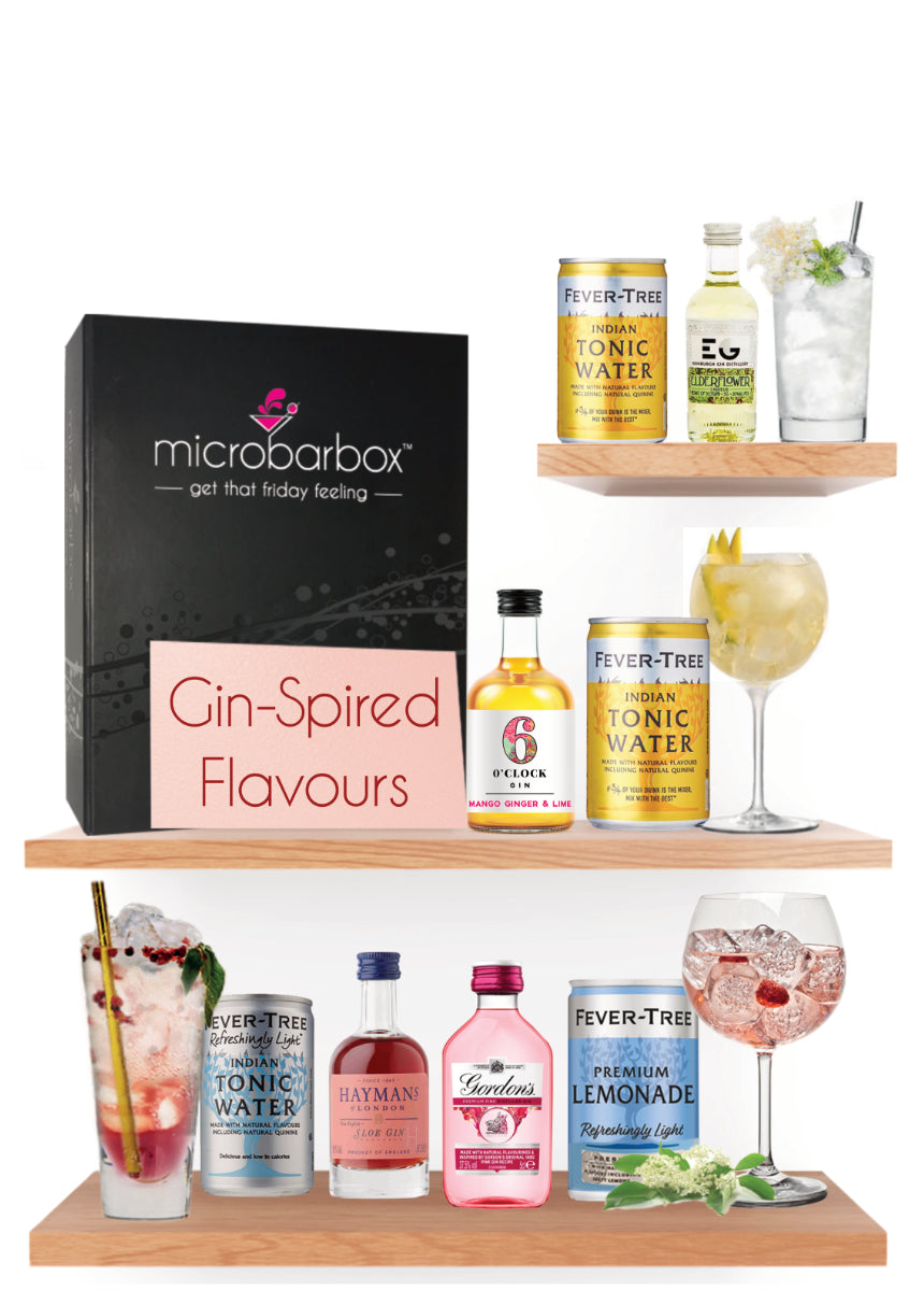 Gin-Spired Flavours Gift Set Cocktail Gift Set
